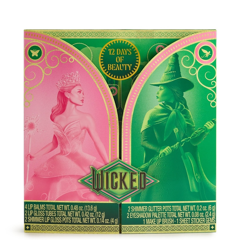 Wicked Cosmetic Advent Calendar 12 Days of Beauty